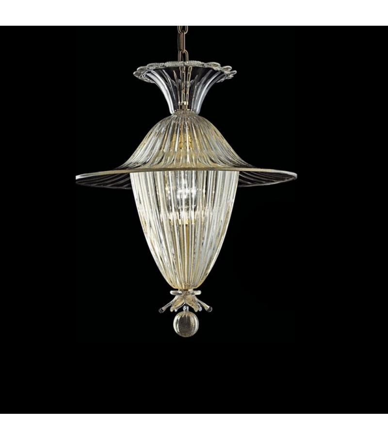 Fanali Veneziani 5383 Barovier & Toso Pendant Lamp