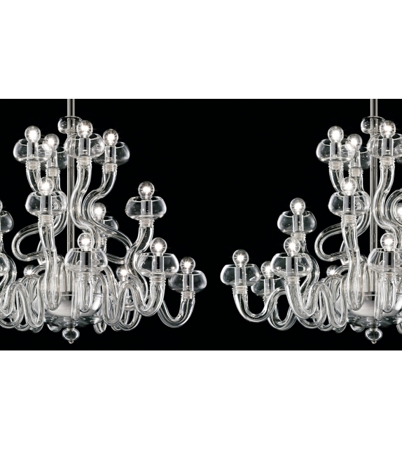 Bissa Boba Barovier & Toso Chandelier