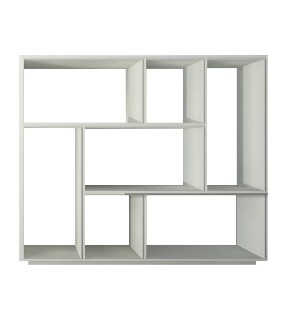 Opus Bookcase With Open Compartments Rimadesio