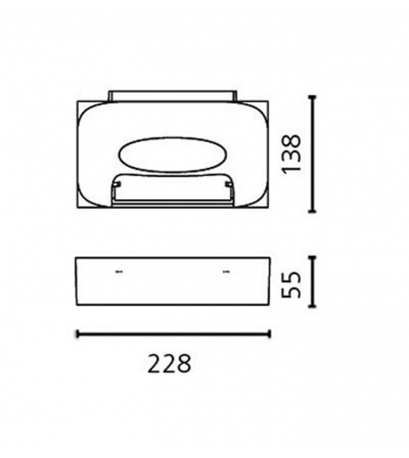 Melete LED Artemide Wall Lamp - Milia Shop