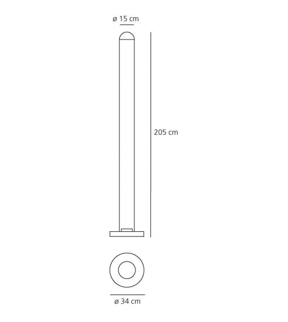 Metacolor Artemide Floor Lamp