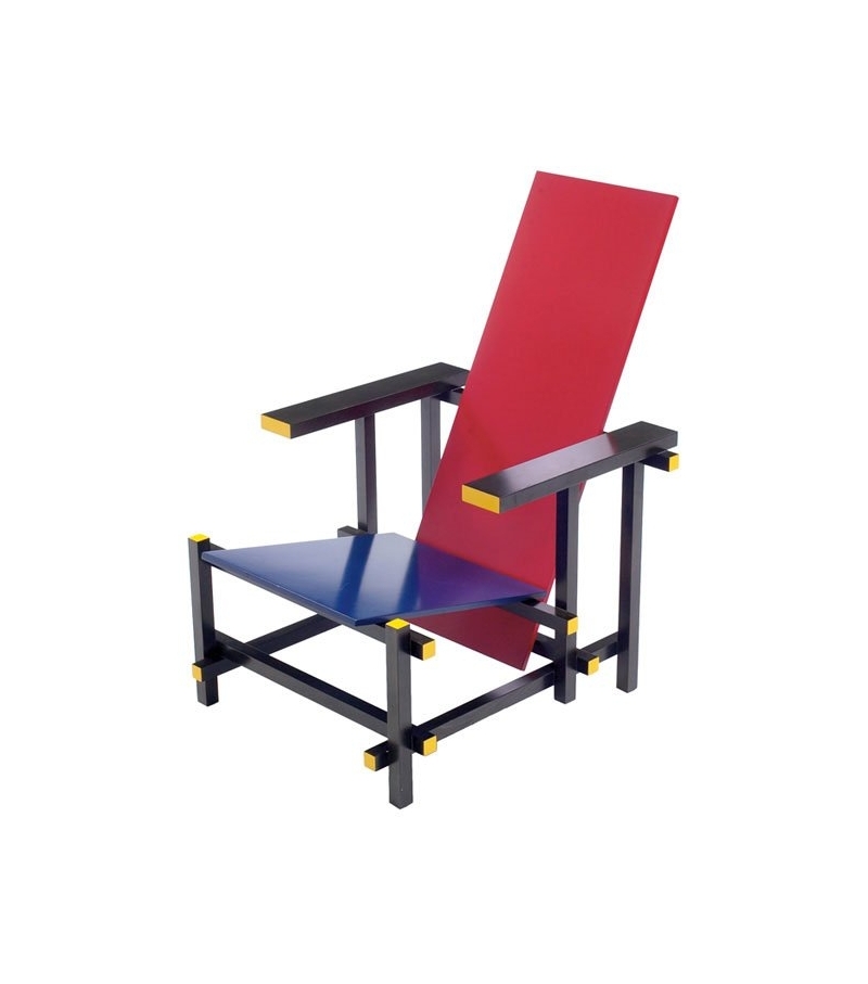 Miniature Rood Blauwe stoel, Rietveld Milia Shop