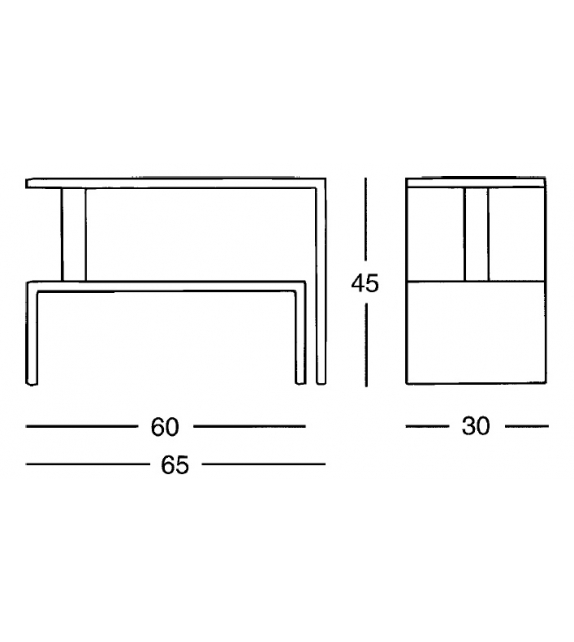 638 Basello Zanotta Table Basse