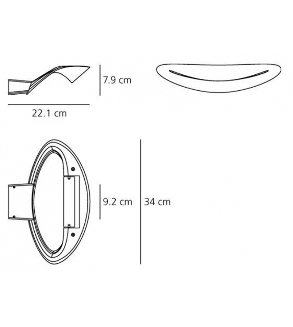 Mesmeri Artemide Lámpara de Pared