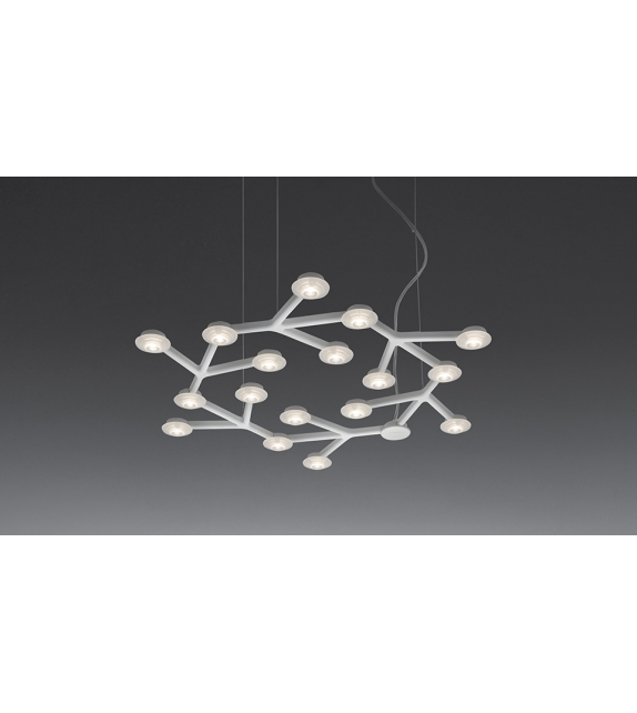 Led Net Circolare Artemide Pendant Lamp