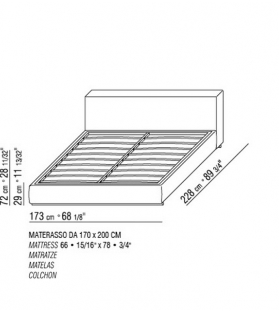 Groundpiece Slim Cama Flexform