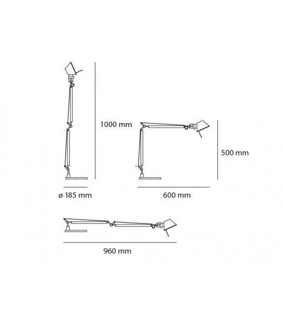 Tolomeo Midi LED Artemide Tischleuchte