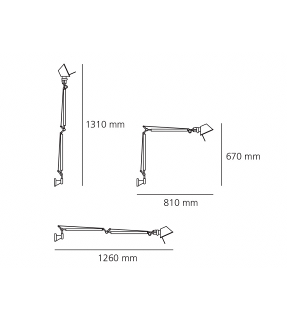 Tolomeo Artemide Lampada da Parete