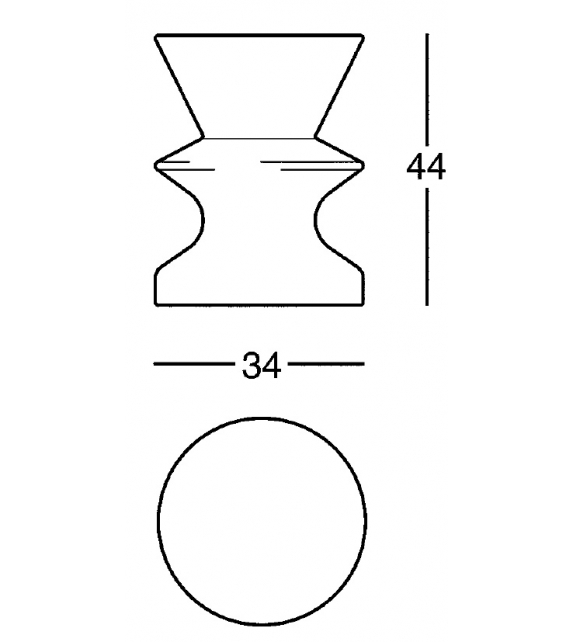 6005 Zeus Zanotta Occasional Table