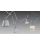 Tolomeo Decentrata Artemide Suspension avec Diffuseur D'Aluminium