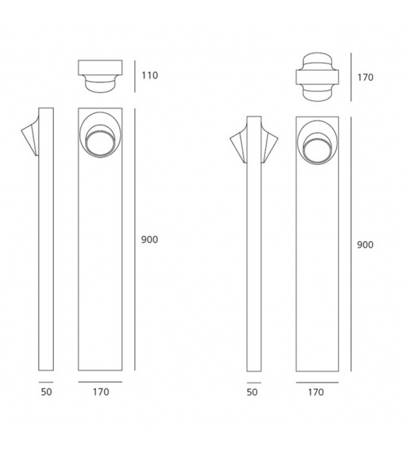 Ciclope Artemide Floor Lamp