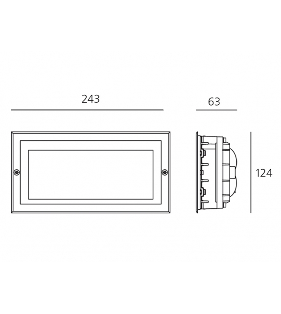 Faci Artemide Einbauleuchte