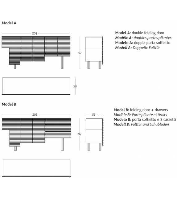 Shanty Sideboard BD Barcelona