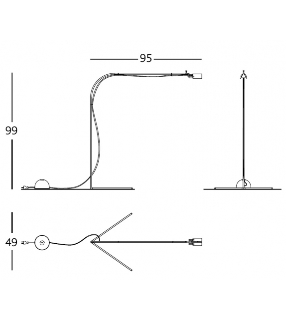 Flamingo BD Barcelona  Floor Lamp