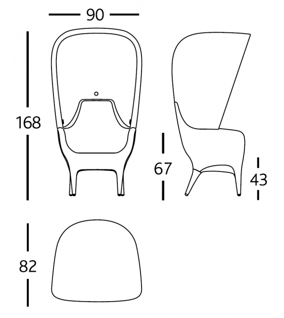 BD Barcelona Showtime Armchair