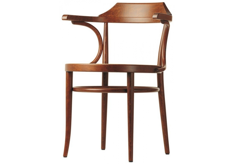 Thonet 06/CB sedia classica in legno con braccioli