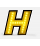 Graphic Collection ‐ Letter H Lampada DelightFULL