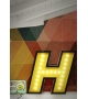 Graphic Collection ‐ Letter H Lamp DelightFULL