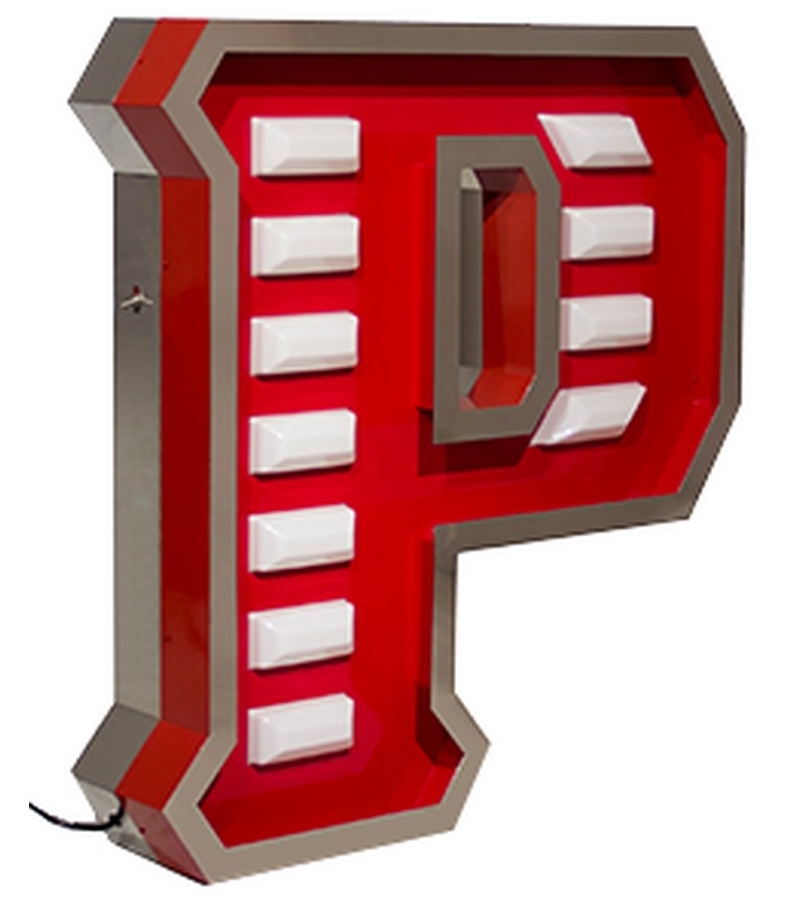 Graphic Collection ‐ Letter P LED Lamp DelightFULL