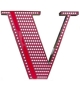 Graphic Collection ‐ Letter V LED Lamp DelightFULL