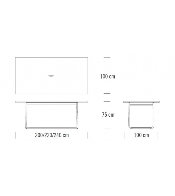 S 1070 Thonet Tisch