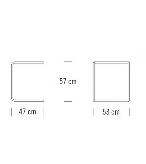 Set B 97 Pure Materials Thonet Side Table
