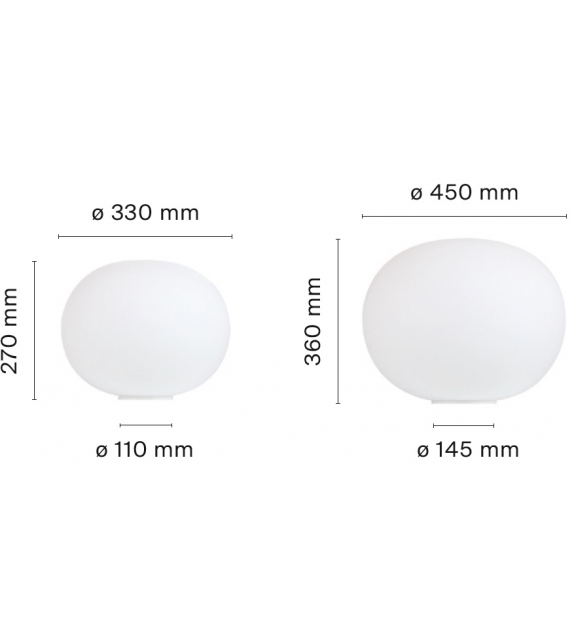 Glo-Ball Basic Flos Table Lamp
