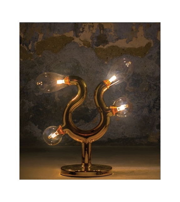 The Four Scarlet Splendour Table Lamp