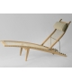 PP524 Deck Chair Chaise Lounge PP Møbler