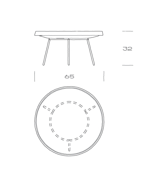 PP586 Fruit Bowl Couchtisch PP Møbler