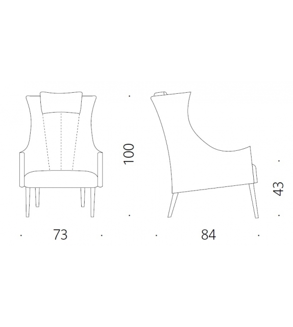 Tondo 05 DePadova Armchair