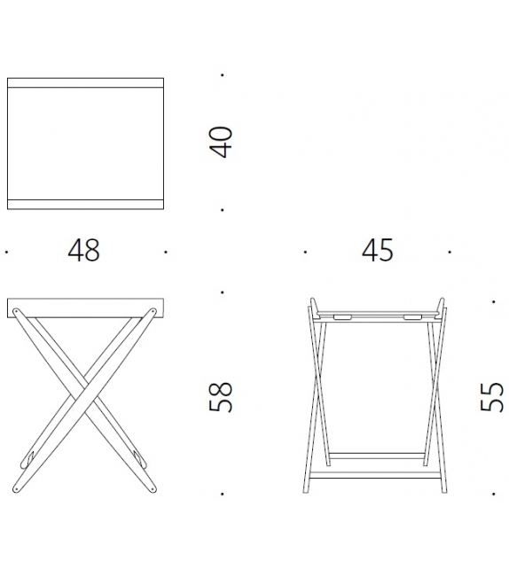 Mini Mate DePadova Table D'appoint