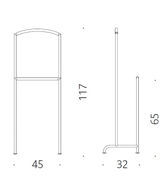 Prêt-à-porter DePadova Clothes Rack