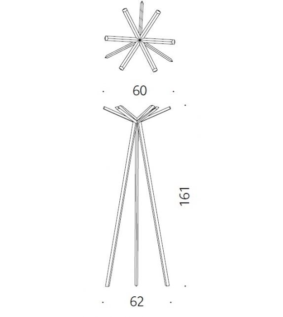 Rokumaru DePadova Clothes Rack