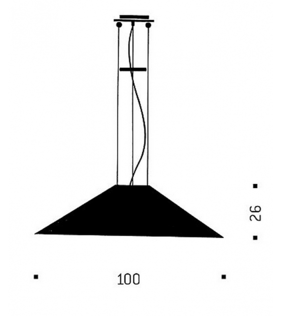 Maru Ingo Maurer Lampada a Sospensione