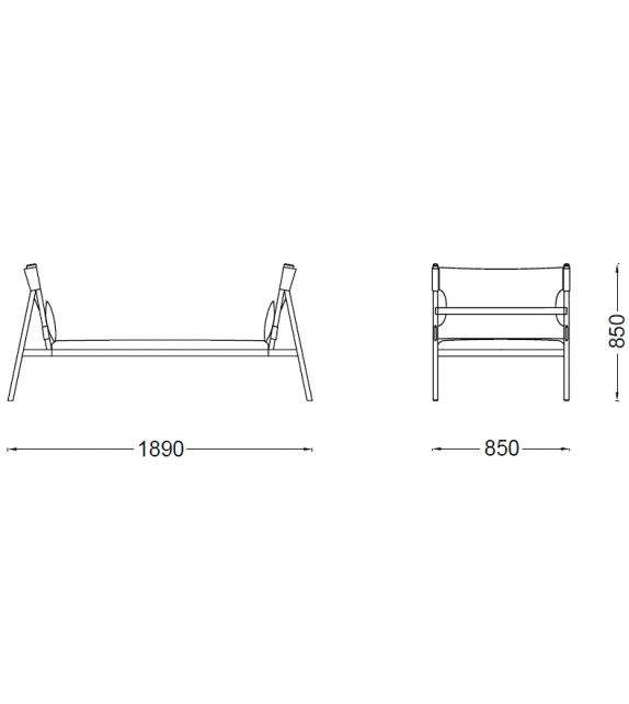 Daybed Porro Traveller