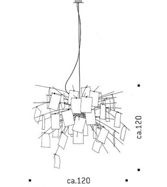 Zettel’z 5 Ingo Maurer Suspension