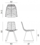 Leaf Arper Chair With Sled Base 1802