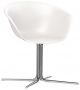 Duna 02 Arper Armchair With 4 Way Swivel Base