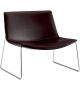 Catifa 80 Arper Lounge Armchair With Sled Base