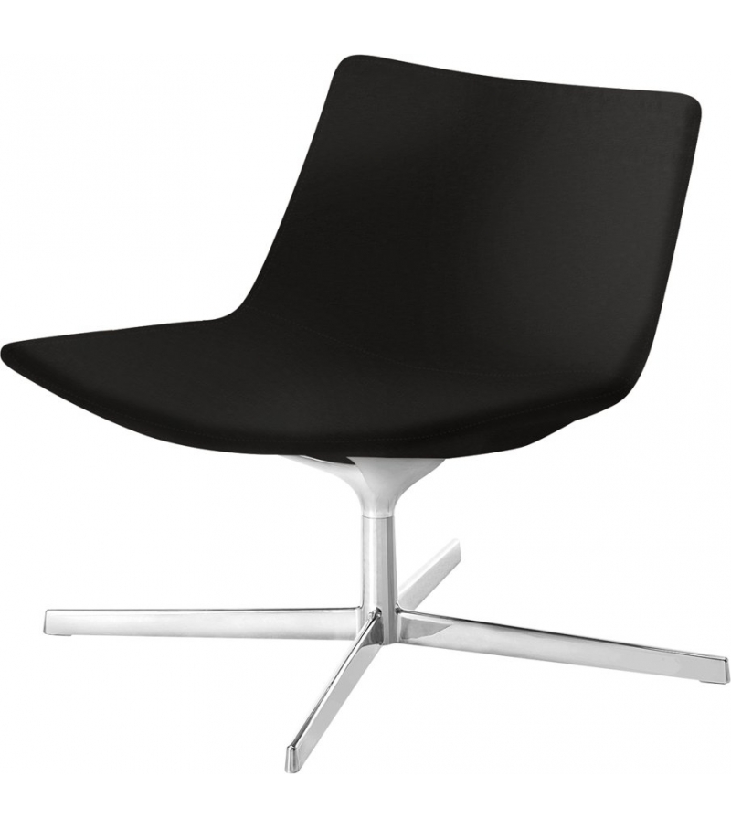 Catifa 60 Lounge Arper Fauteuil Avec Dossier Bas