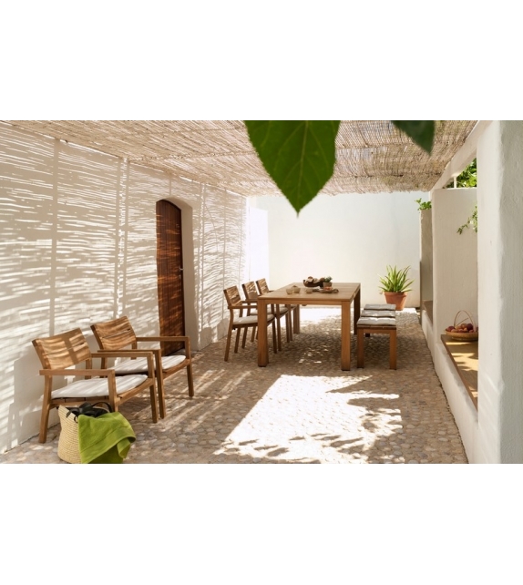 Kos Teak Tribù Banquette