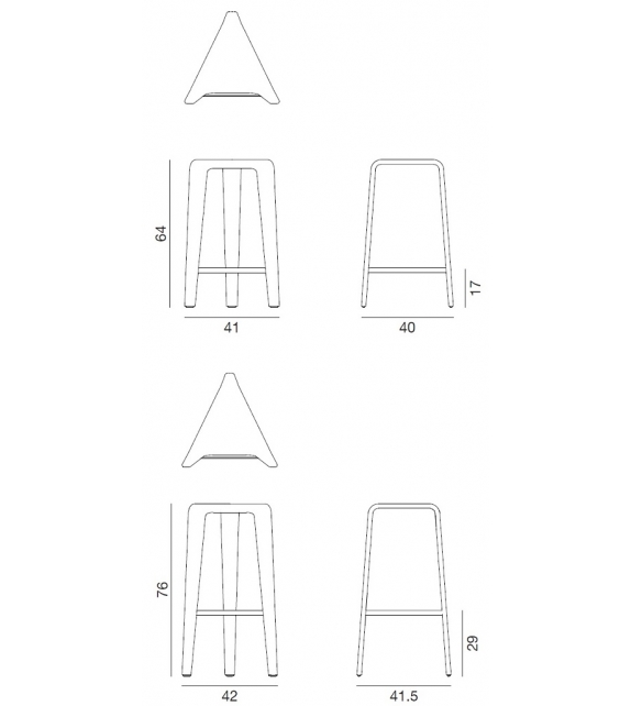 Ply Arper Tabouret