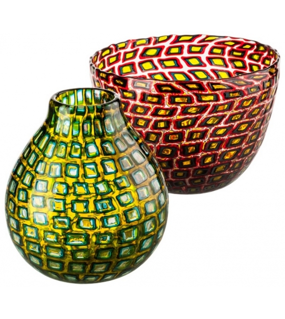 Murrine Romane 520.21 Venini Vaso