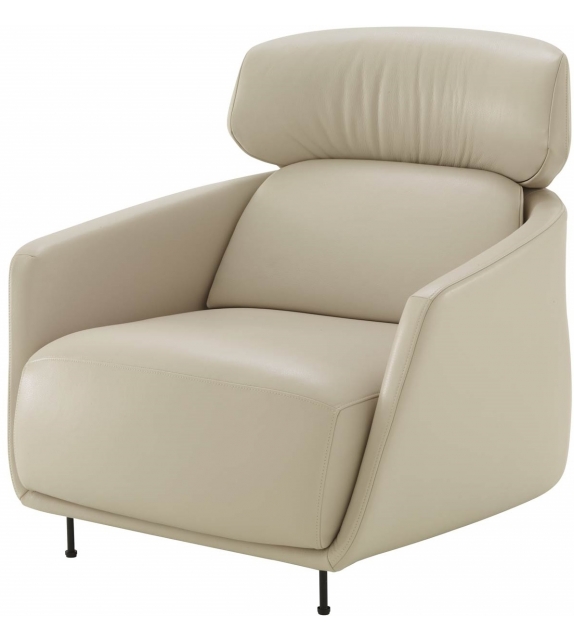 Okura Ligne Roset Armchair With High Backrest