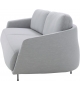 Okura Ligne Roset Fauteuil Canapé 3 Places Avec Dossier Bas