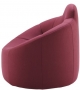 Pumpkin Ligne Roset Armchair With High Backrest