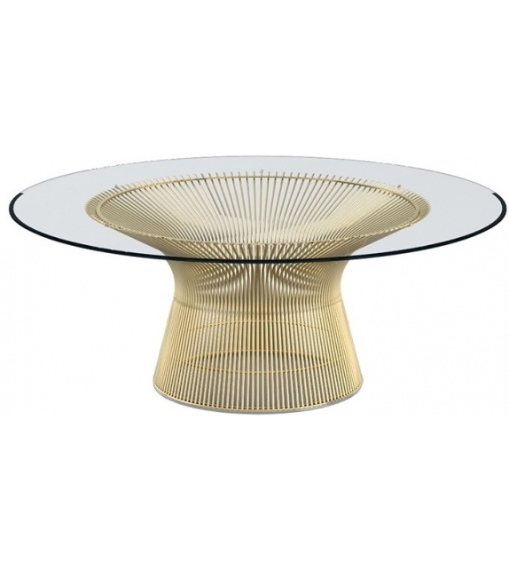 Platner Gold Knoll Petit Table