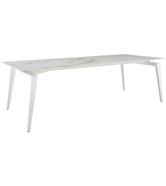 Odessa Ligne Roset Table With Top In Ceramic Stoneware