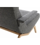 Archi Ligne Roset Armchair With Wooden Base